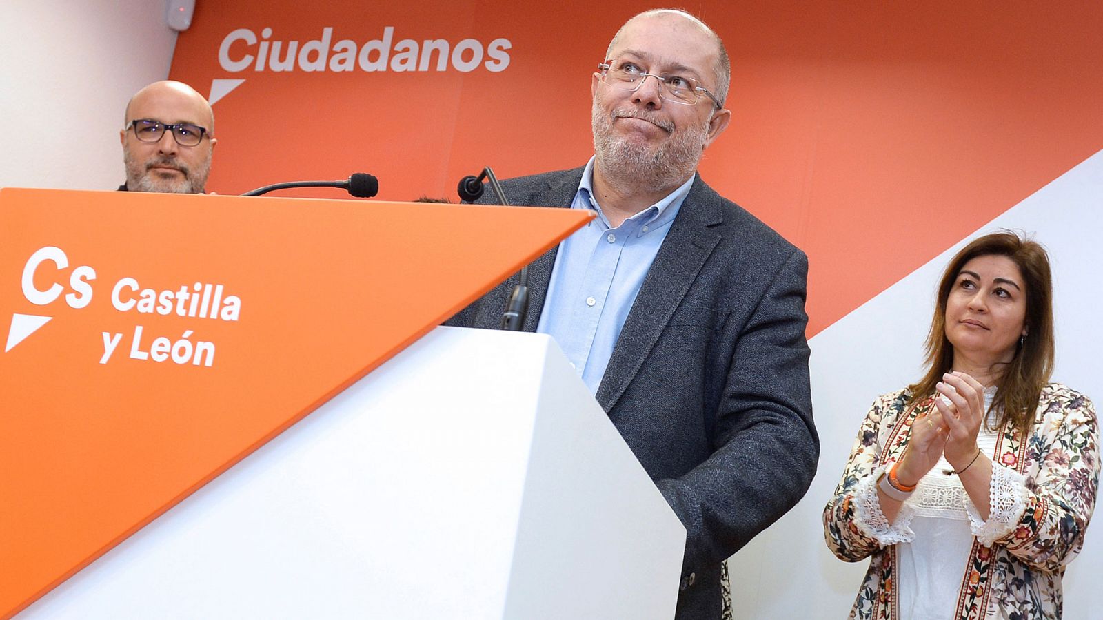 El candidato de Ciudadanos a la presidencia de la Junta de Castilla y León, Francisco Igea