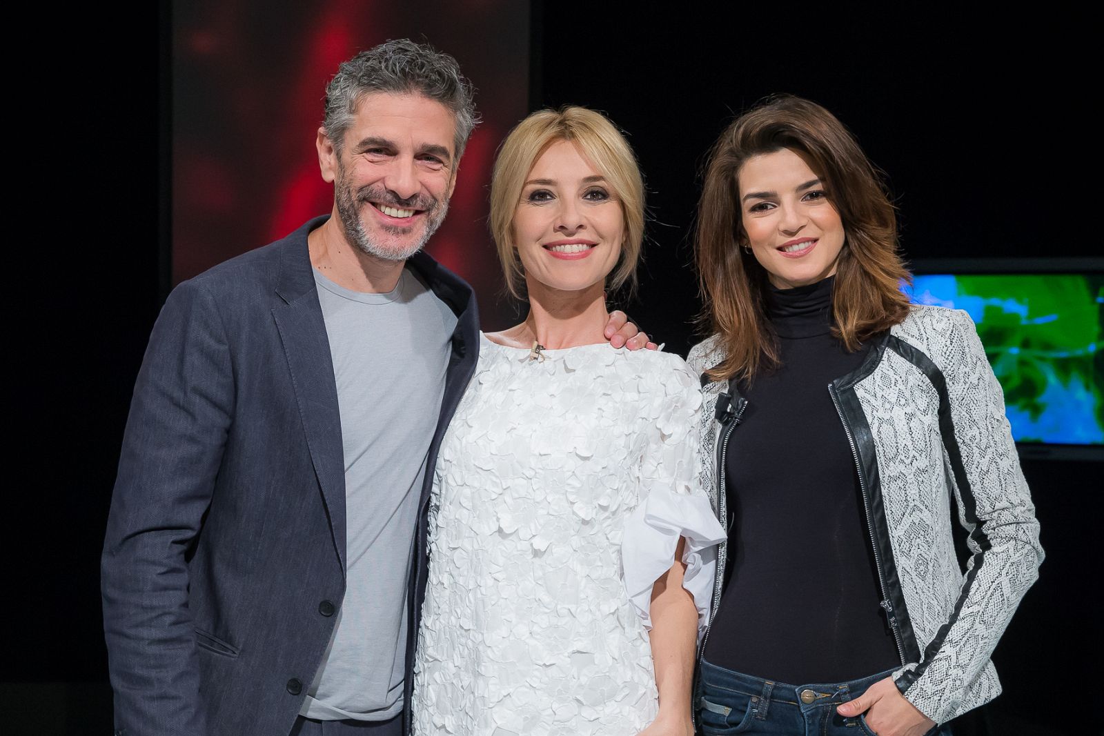 Leonardo Sbaraglia, Cayetana Guillén Cuervo y Clara Lago.