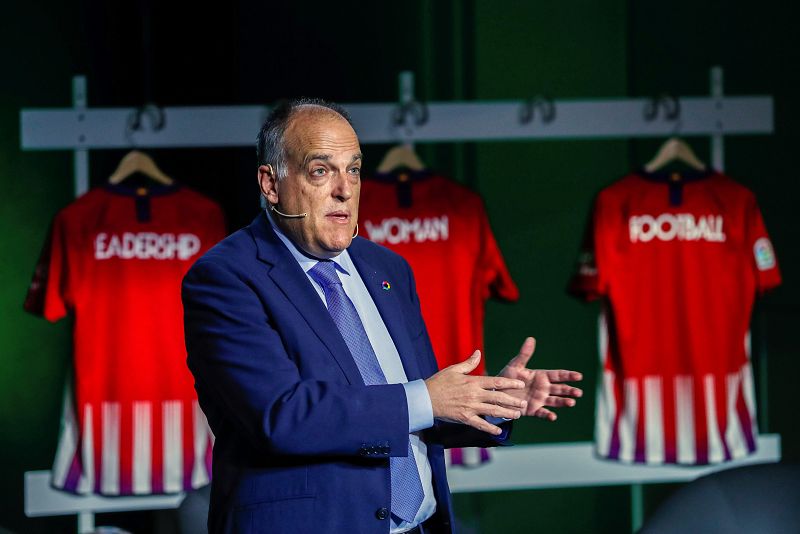 Tebas no quiere ser un problema entre la RFEF y la ACFF