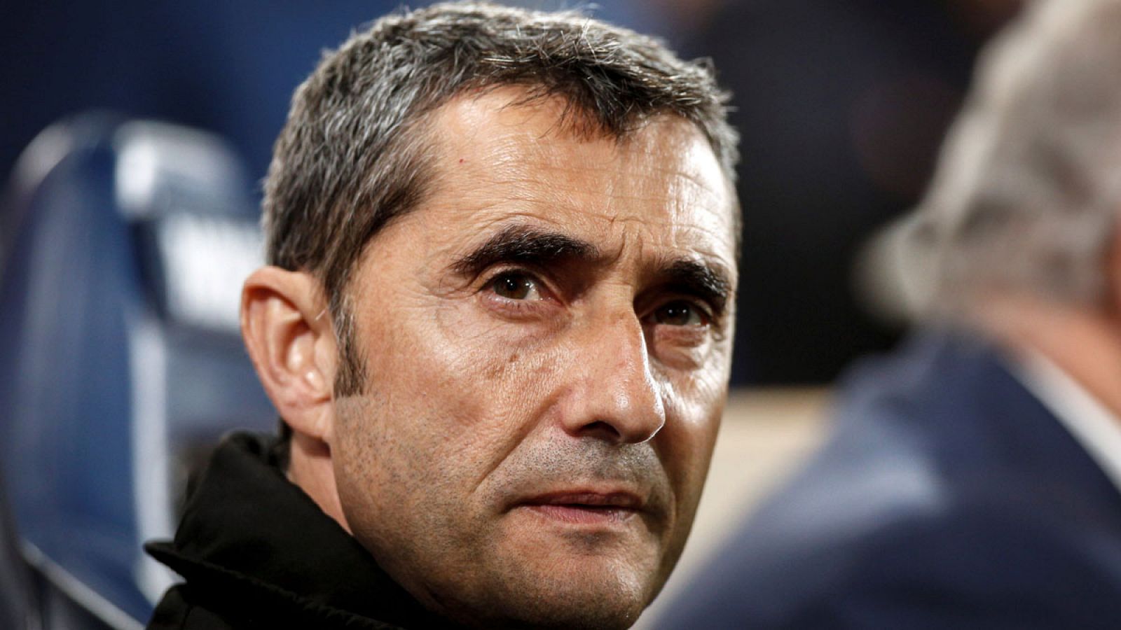 Imagen de Ernesto Valverde en el último partido de Liga contra el Villarreal