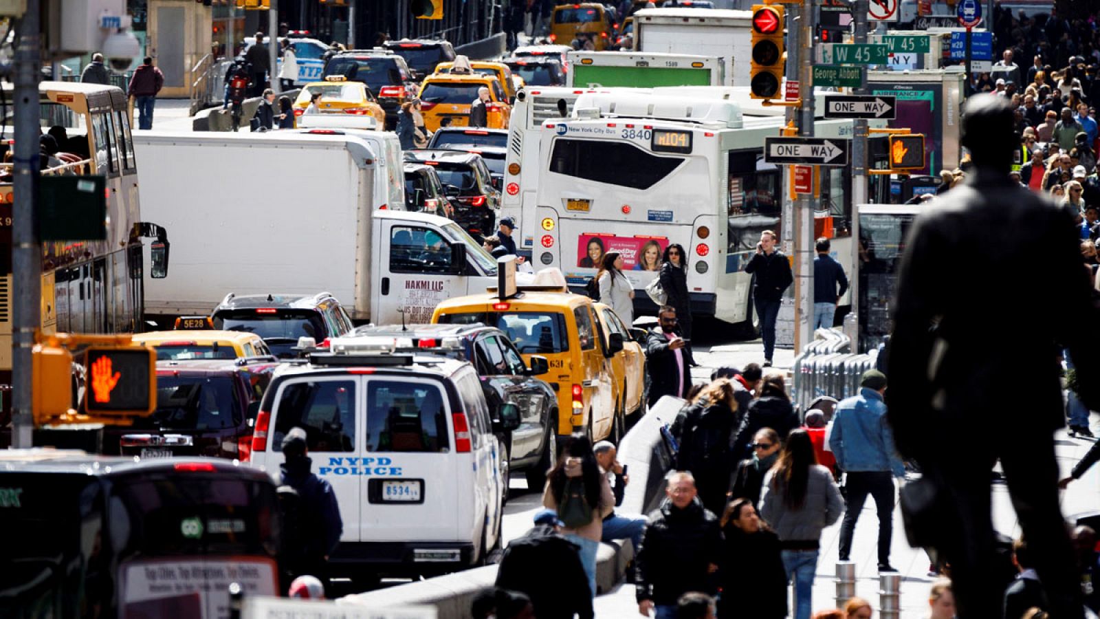 Nueva York cobrará a los vehículos que entren en el centro de la ciudad