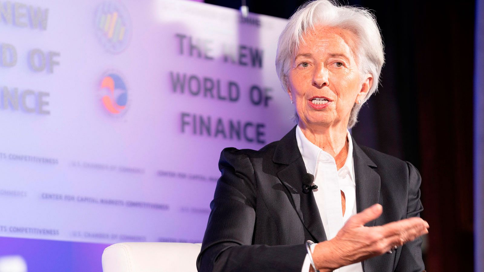 La directora gerente del Fondo Monetario Internacional (FMI), Christine Lagarde