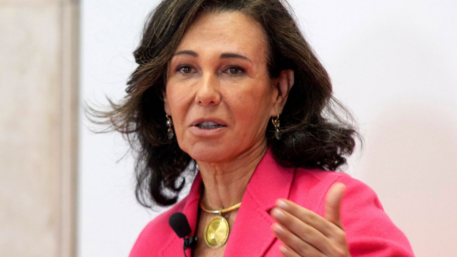 La presidenta del Santander, Ana Botín