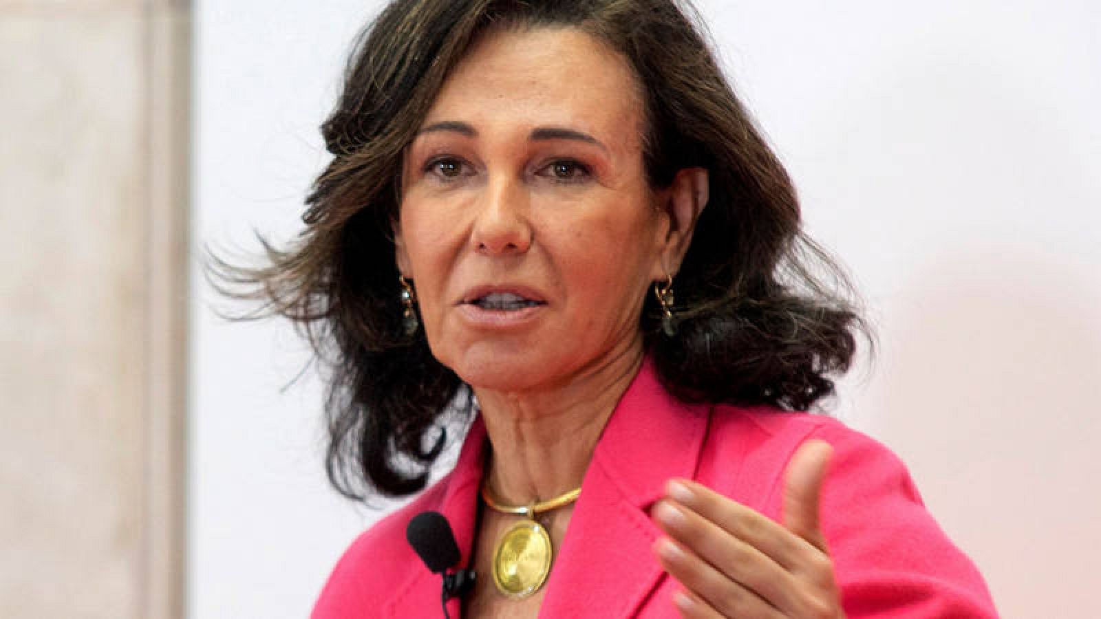 La presidenta del Santander, Ana Botín