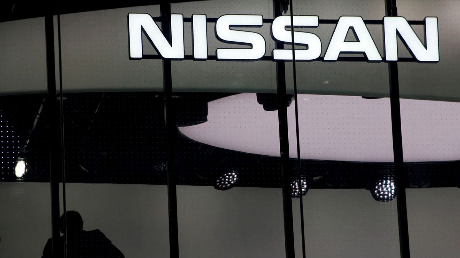 Imagen de archivo del logo de la multinacional Nissan