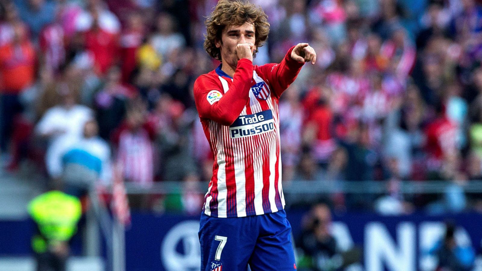 Griezmann celebra su gol