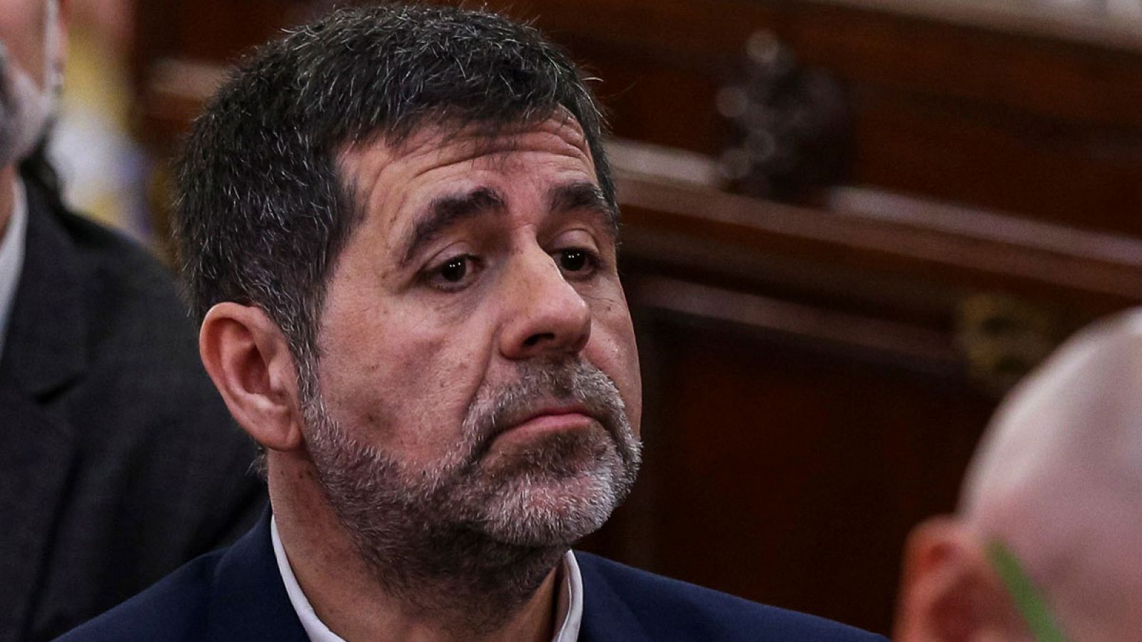 Jordi Sánchez en el Tribunal Supremo