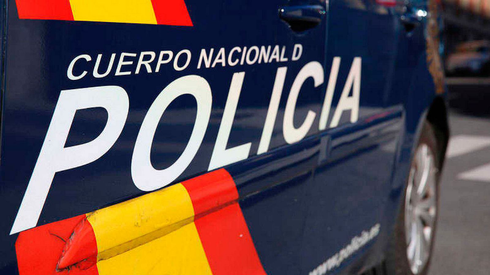 Furgoneta de la policía Nacional