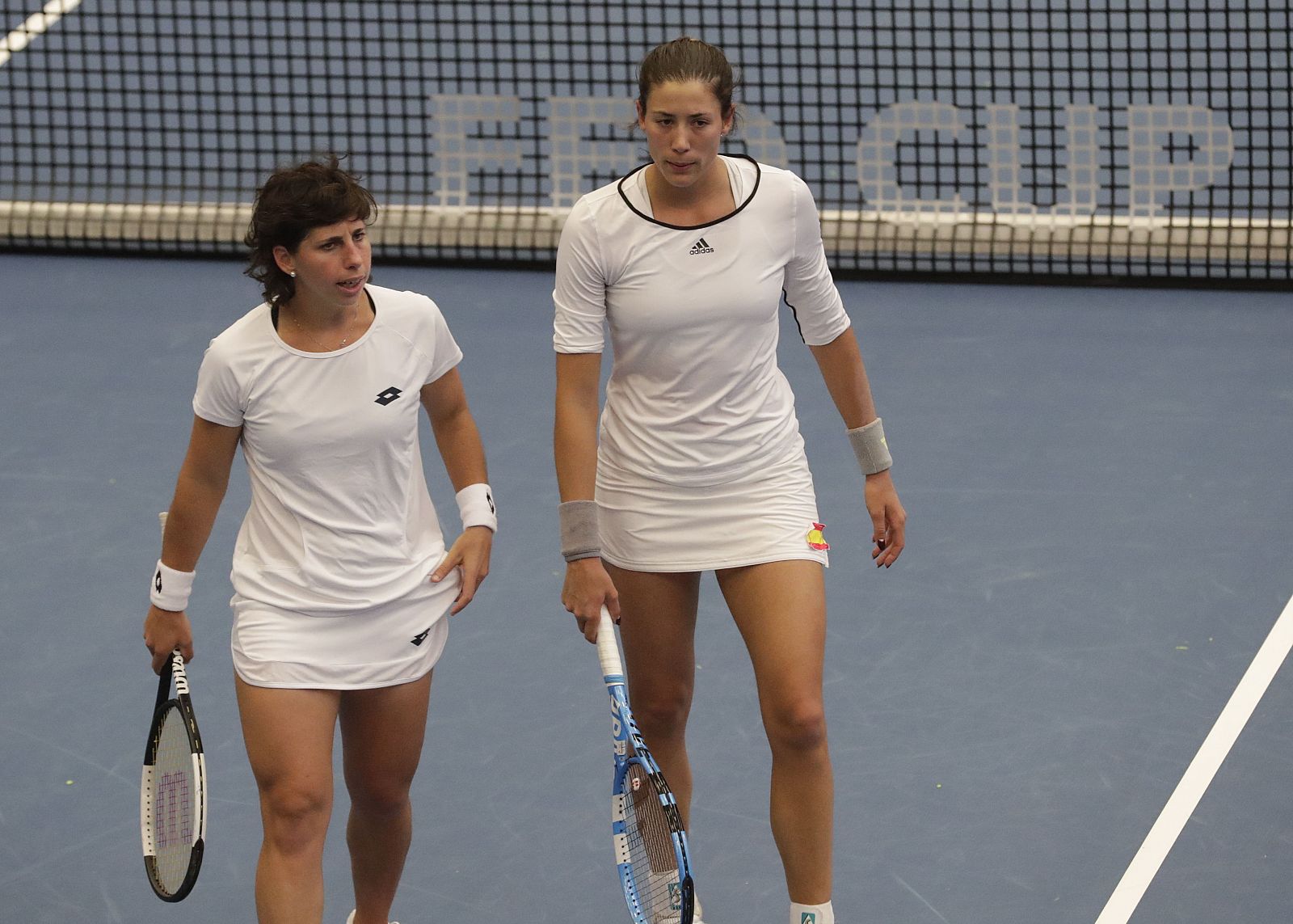 Carla Suárez y Garbiñe Muguruza