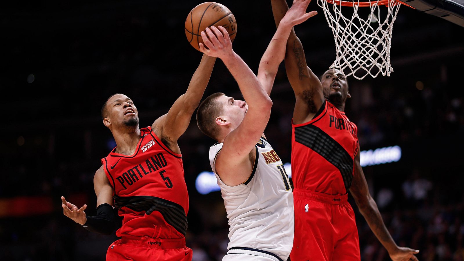 NBA: Playoffs-Portland Trail Blazers at Denver Nuggets