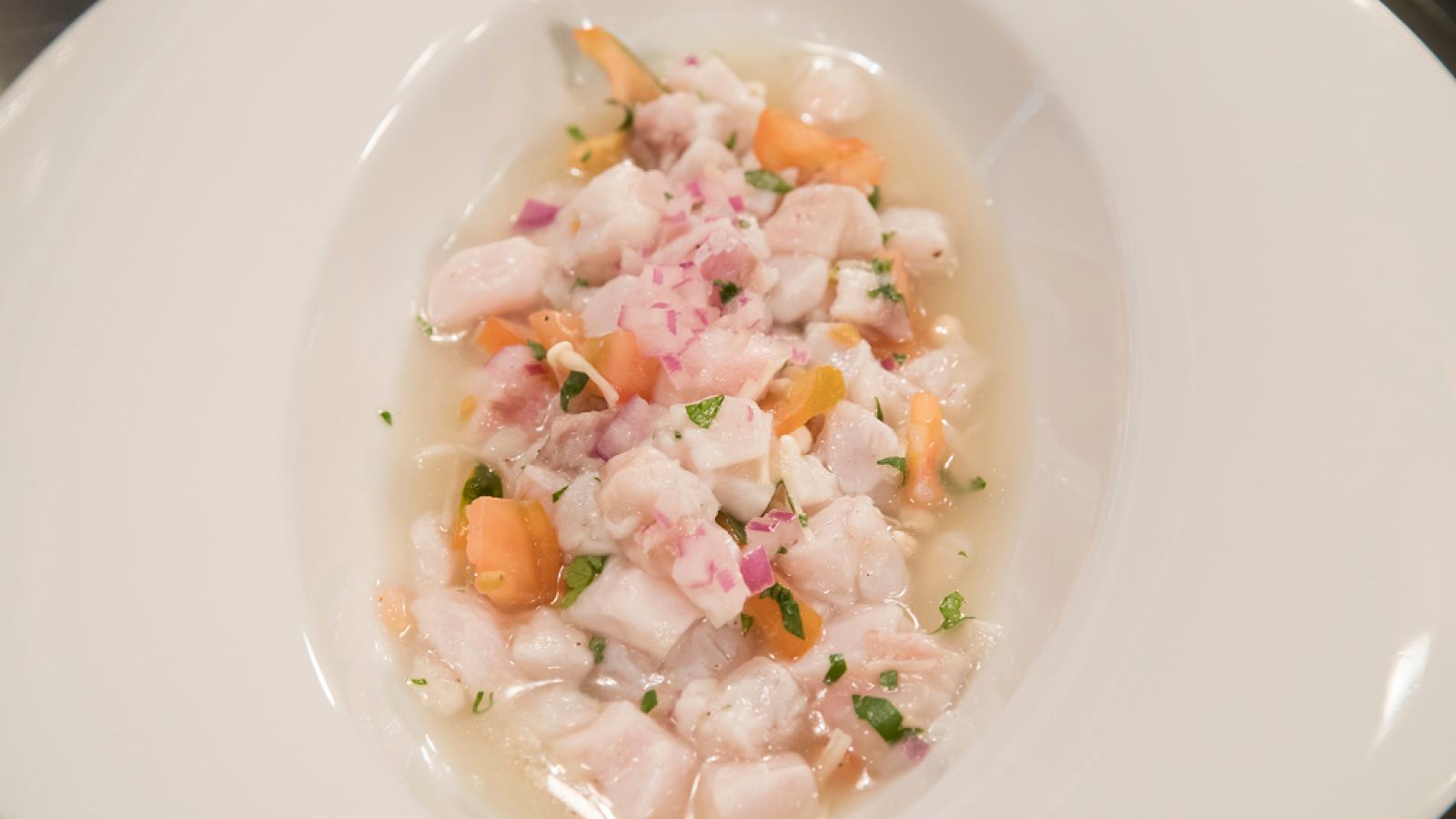 Ceviche con el toque MasterChef Celebrity