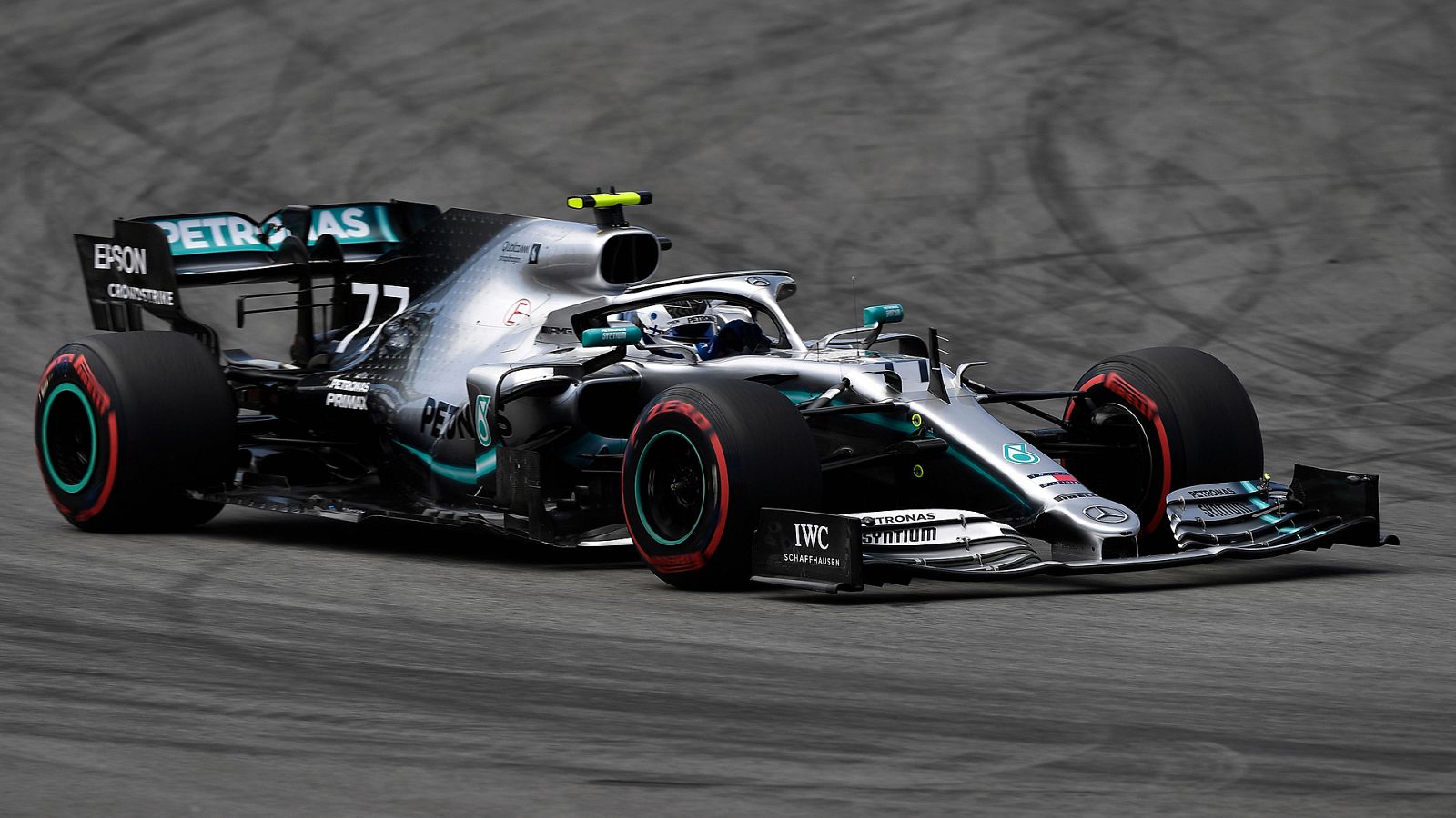 Valtteri Bottas, en el circuito de Catalunya.