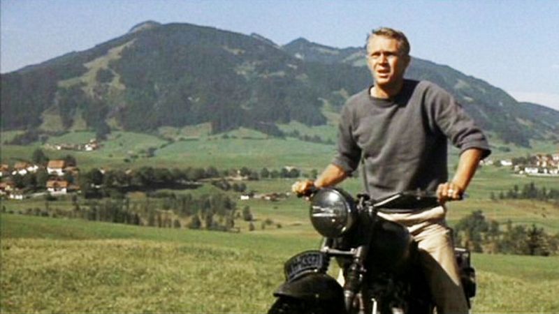 Steve McQueen dio vida a Hilts en La gran evasión, estrenada en 1963