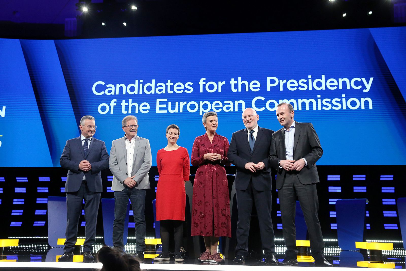 Debate entre los candidatos a presidir la Comisión Europea