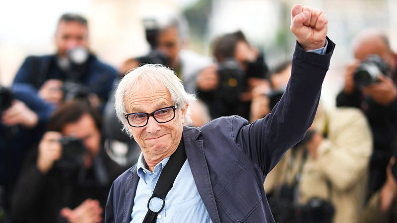 Ken Loach en la presentación de 'Sorry we missed you'.