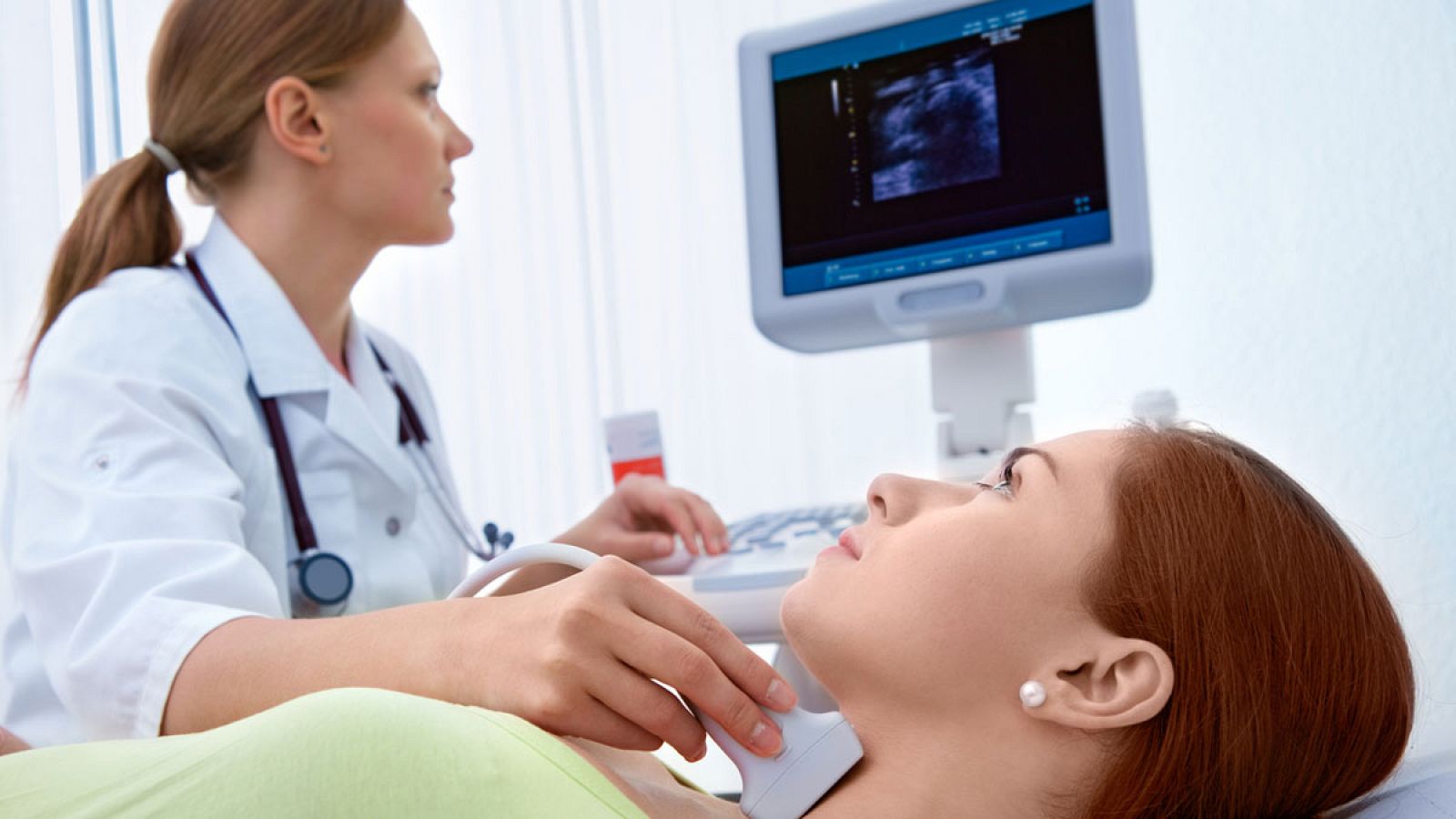 Exploración de la tiroides