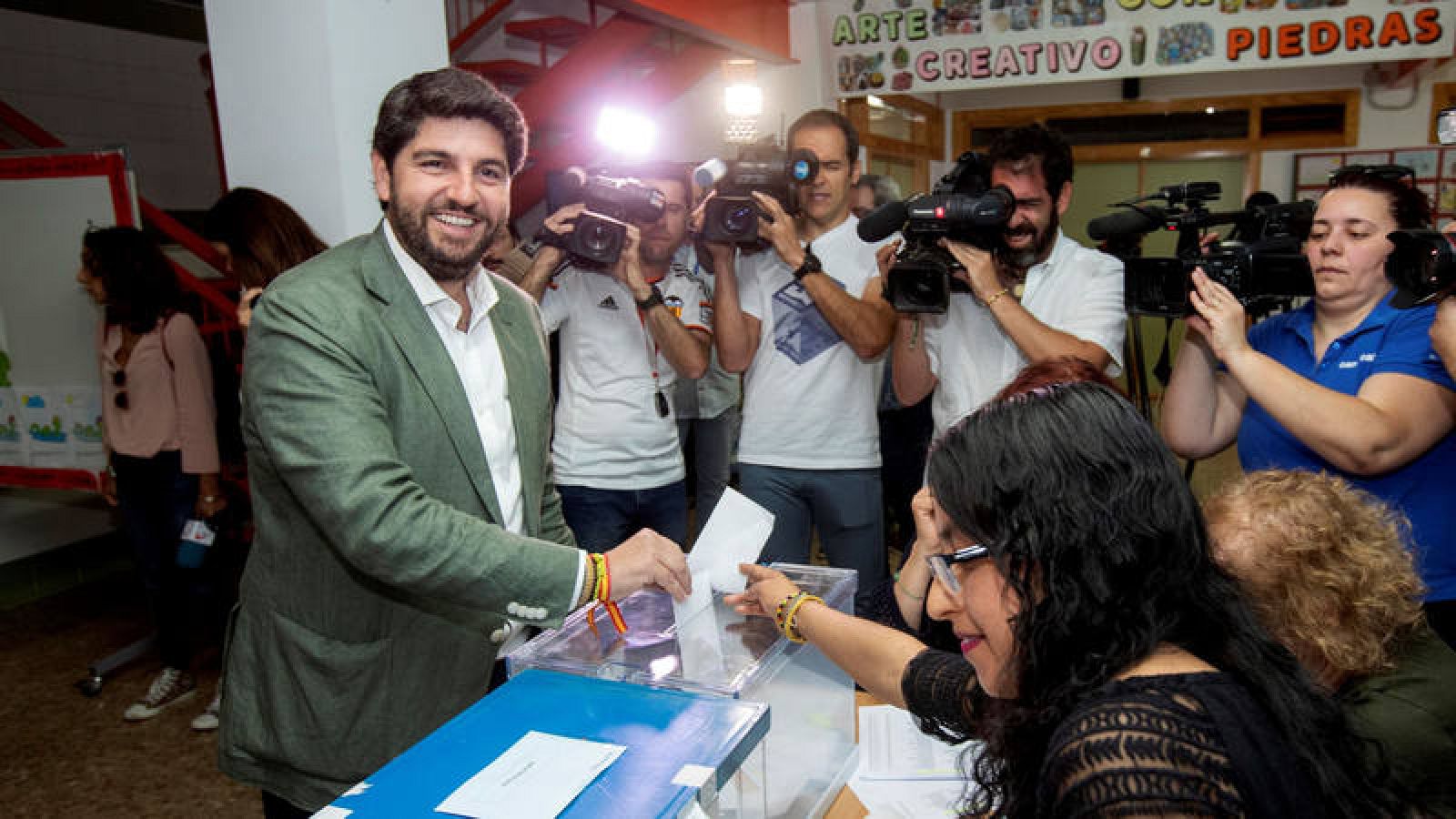 Fernando López Miras, candidato del PP a la presidencia de Murcia