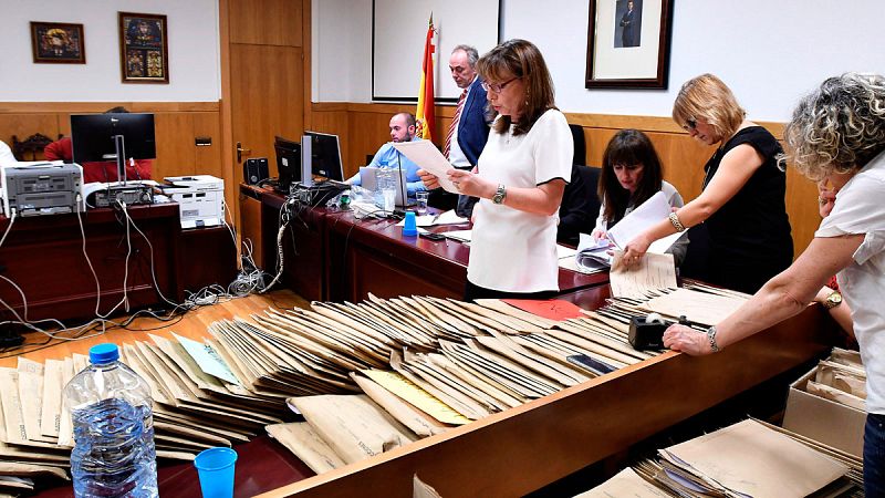 Recuento oficial realizado por la Junta Electoral de las elecciones municipales de León