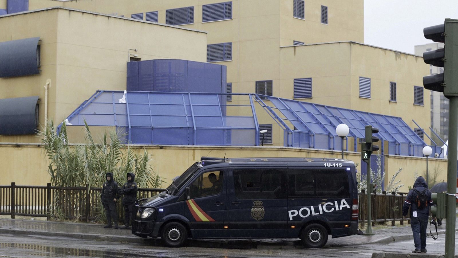 Centro de Internamiento de Extranjeros (CIE) de Aluche, en Madrid