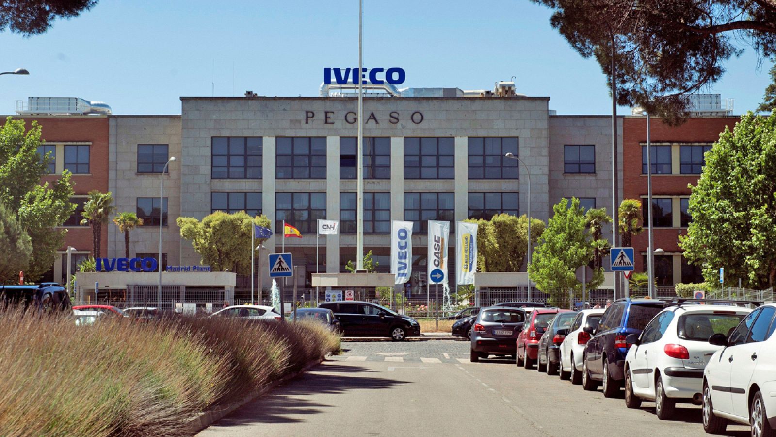 Vista de la sede de la empresa Iveco en San Fernando de Henares