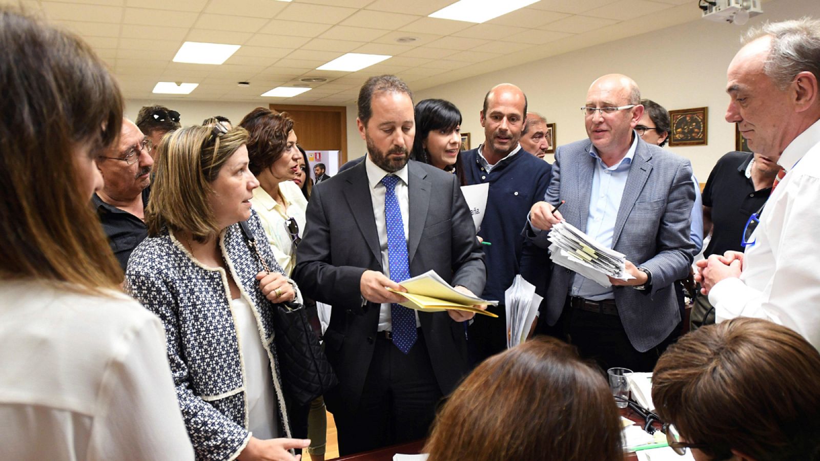 Recuento oficial realizado por la Junta Electoral de las elecciones municipales de León, el pasado miércoles.