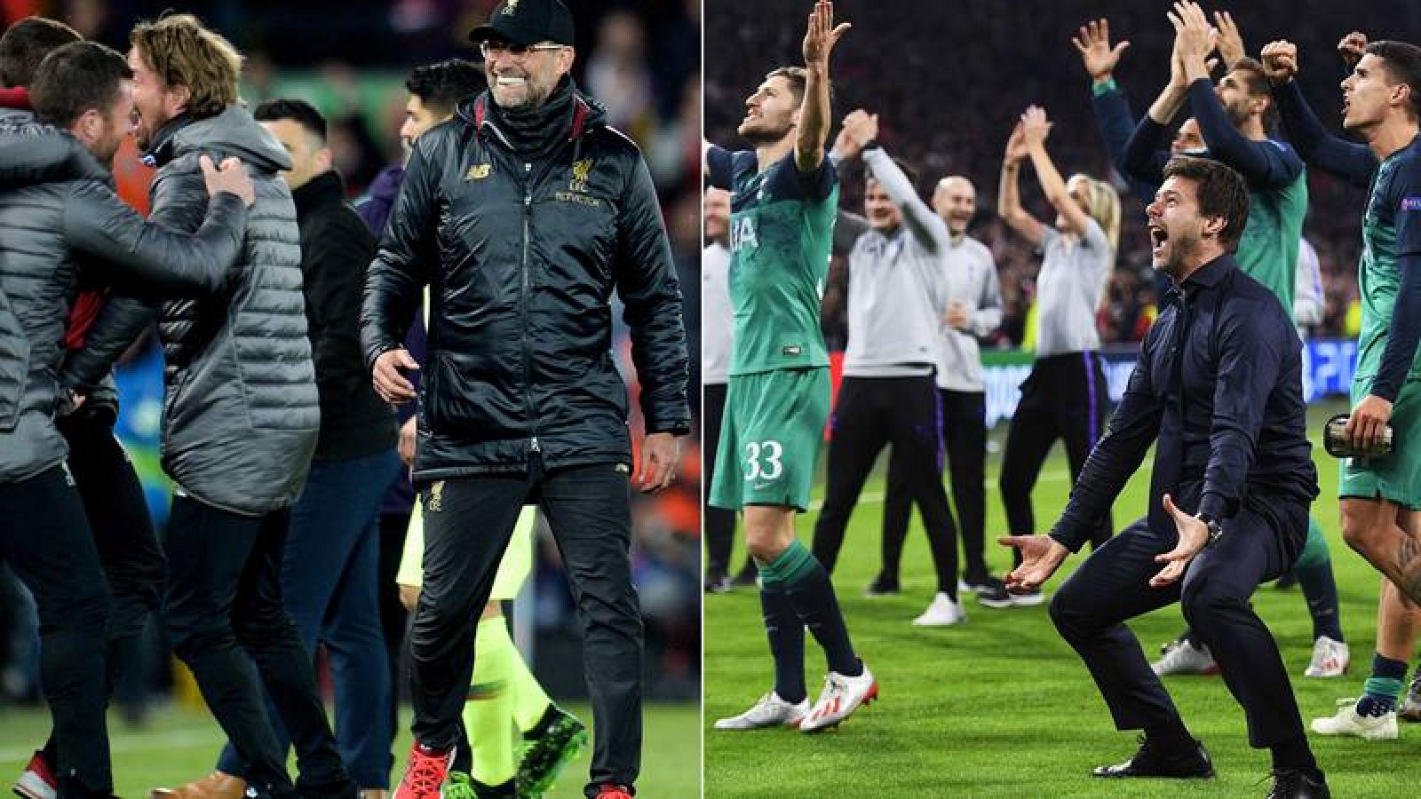 Tottenham y Liverpool, una montaña rusa de emociones hasta la final 