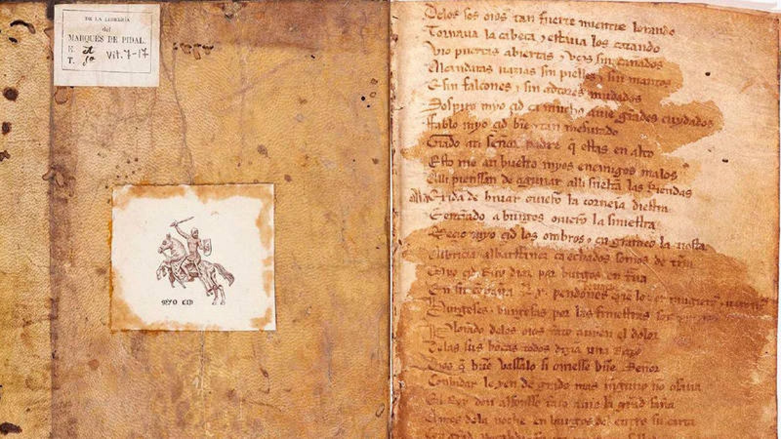 Abreviatura Teseo Pantano Exposiciones: La Biblioteca Nacional abre el tesoro del Cid
