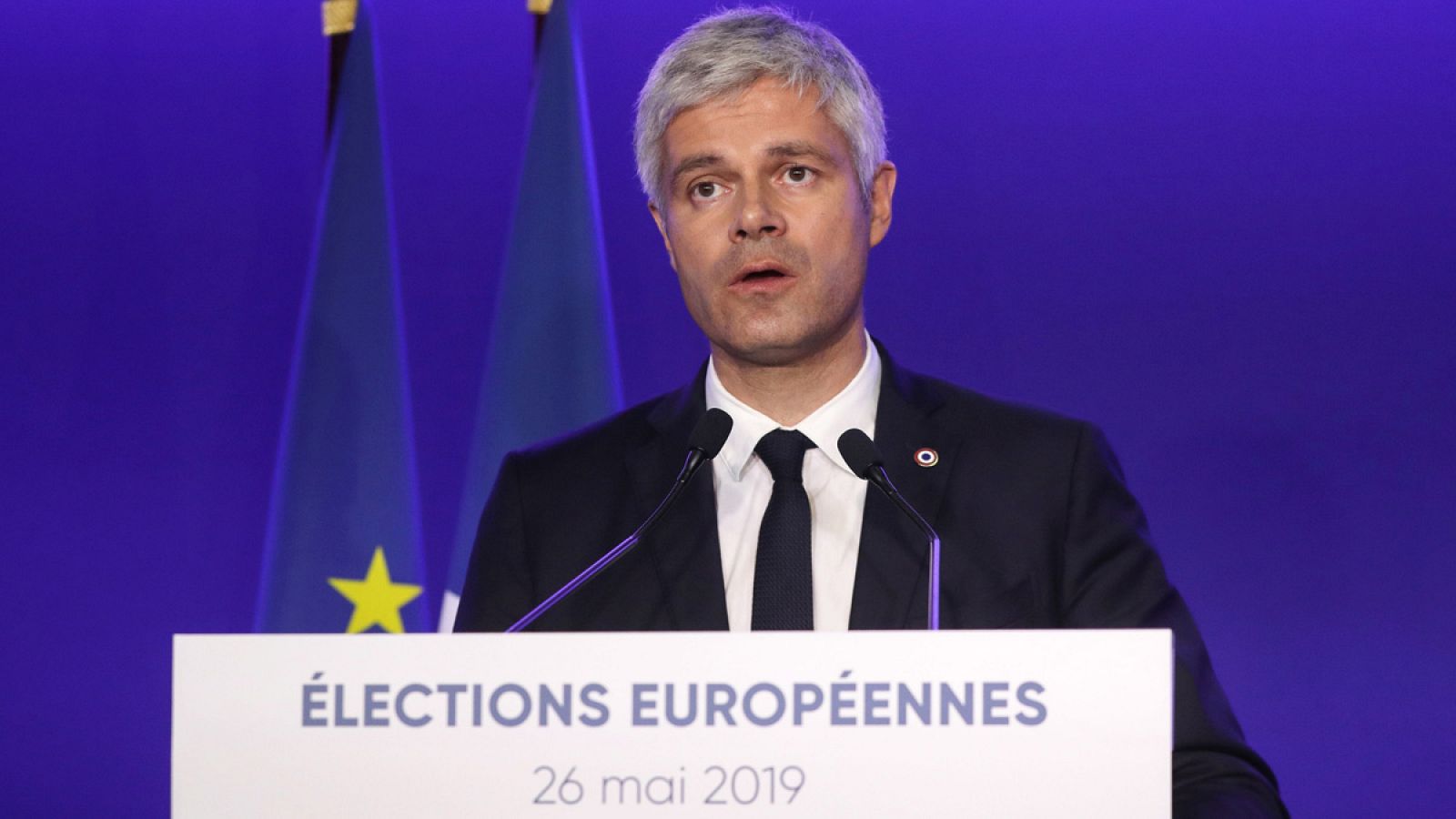 Laurent Wauquiez, presidente de Los Republicanos