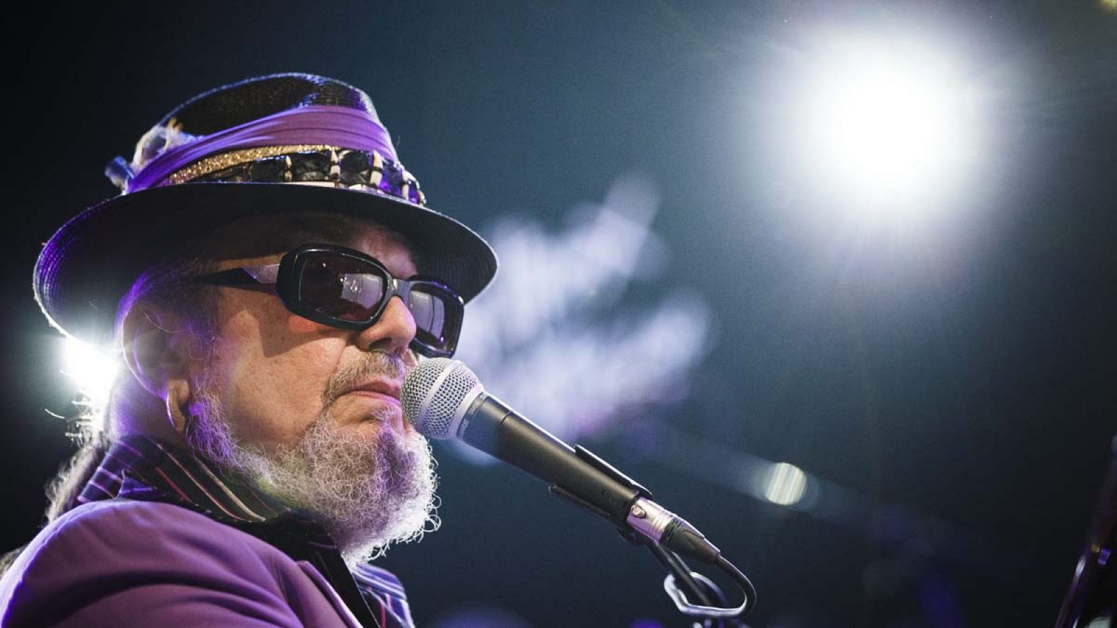 Imagen de archivo del músico estadounidense Dr John