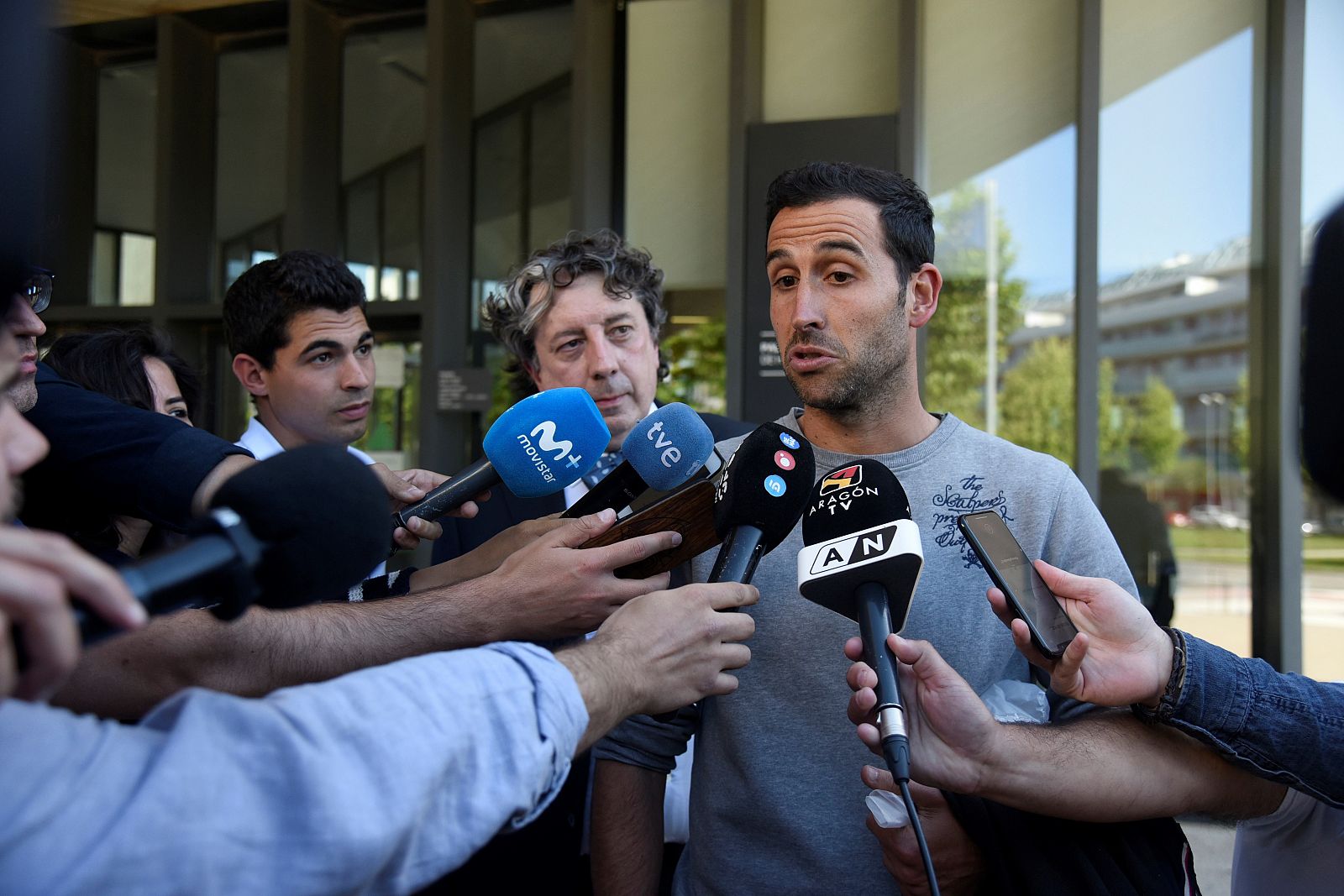 Íñigo López, a la salida del juzgado el pasado 30 de mayo