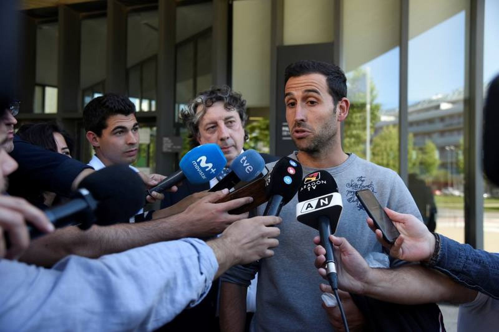 Íñigo López, a la salida del juzgado el pasado 30 de mayo