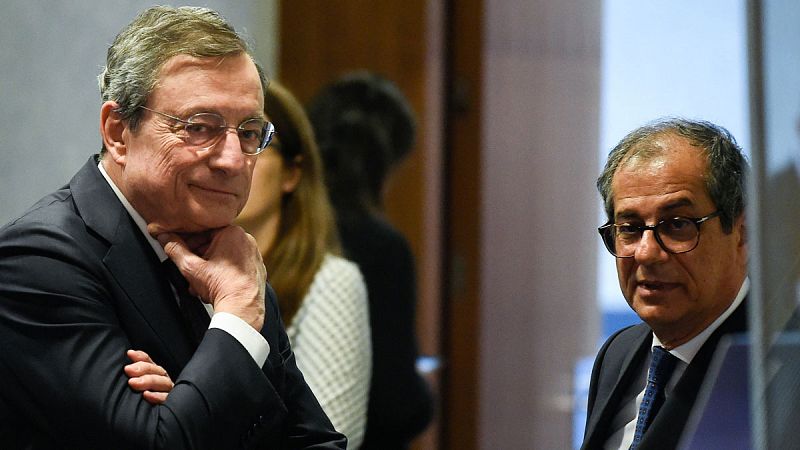 El presidente del Banco Central Europeo (BCE), Mario Draghi, en una imagen del jueves 13 de junio de 2019.