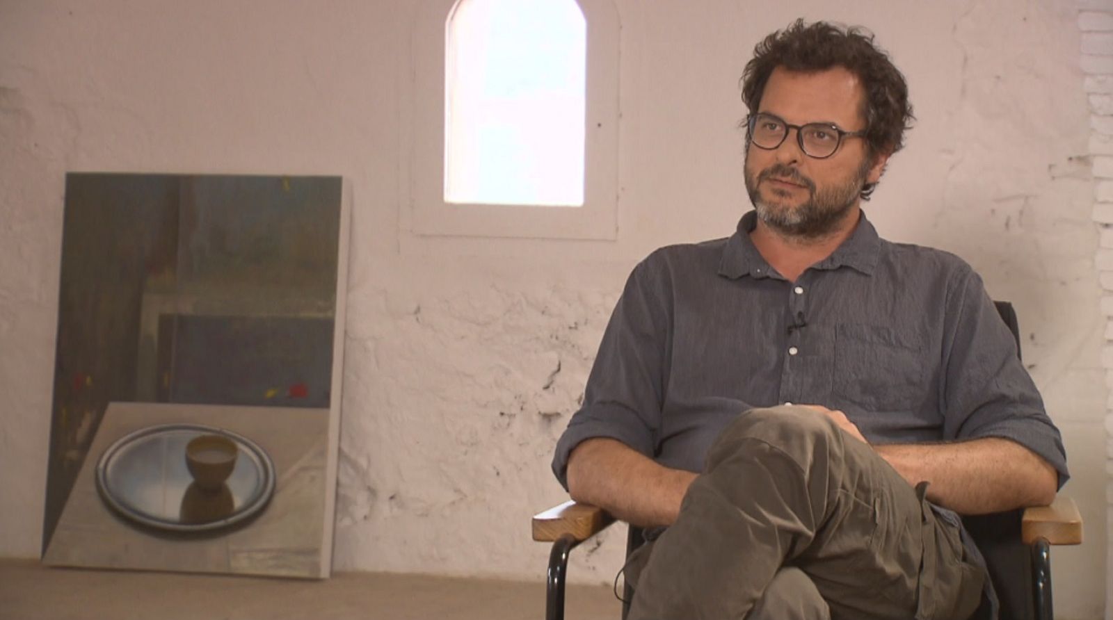 El pintor Manolo Sierra