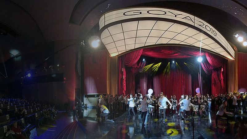 Los Goya en 360: Mira el ensayo del nmero musical 'The Show' | Ver