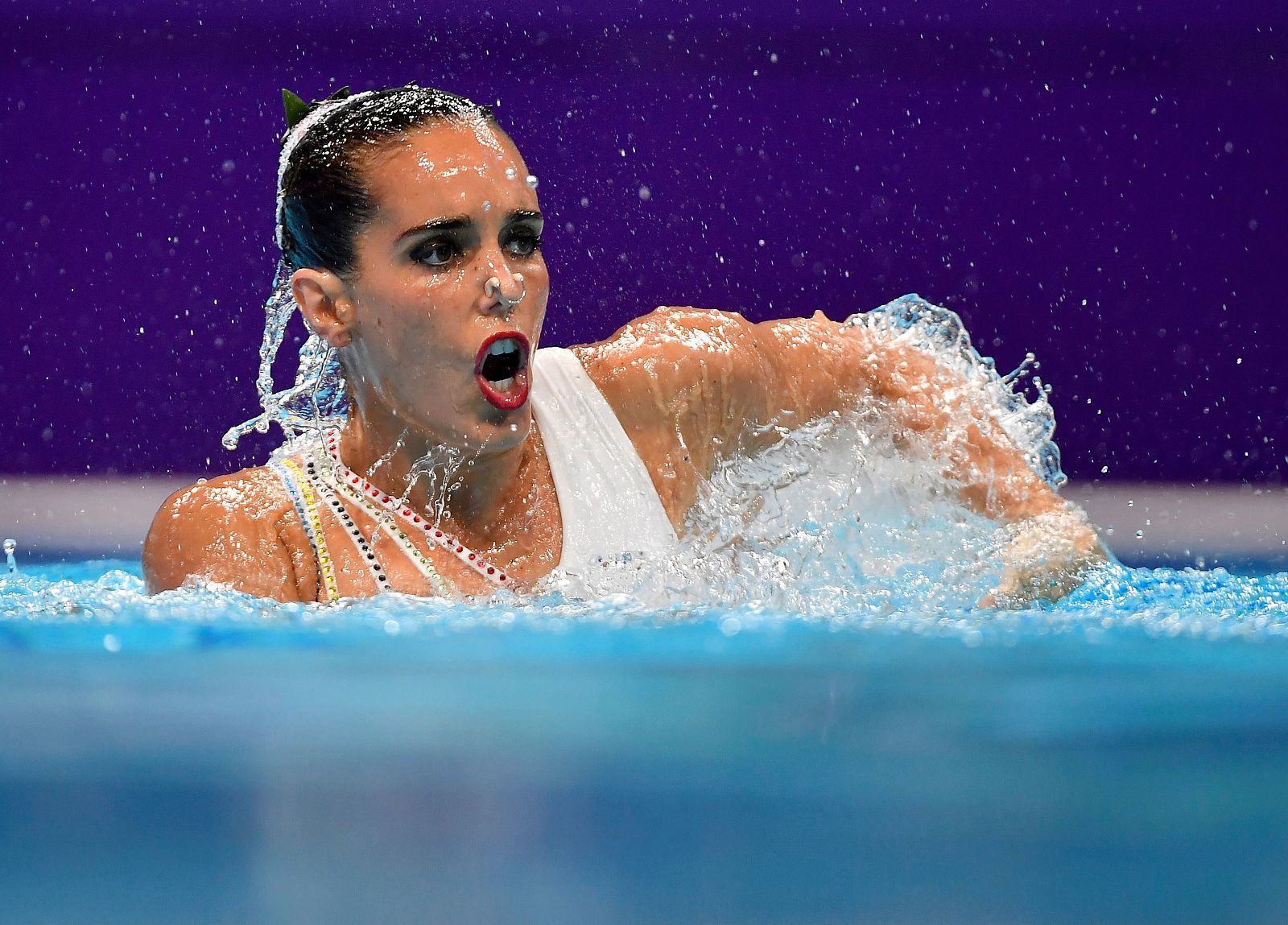 Ona Carbonell, en una competición reciente