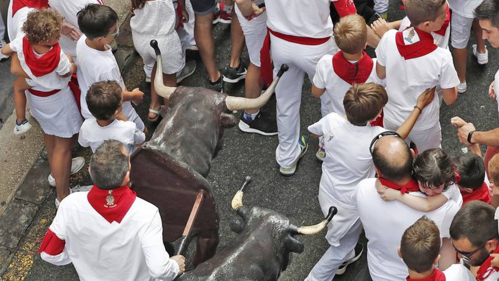 Encierro 'txiki' de Sanfermines