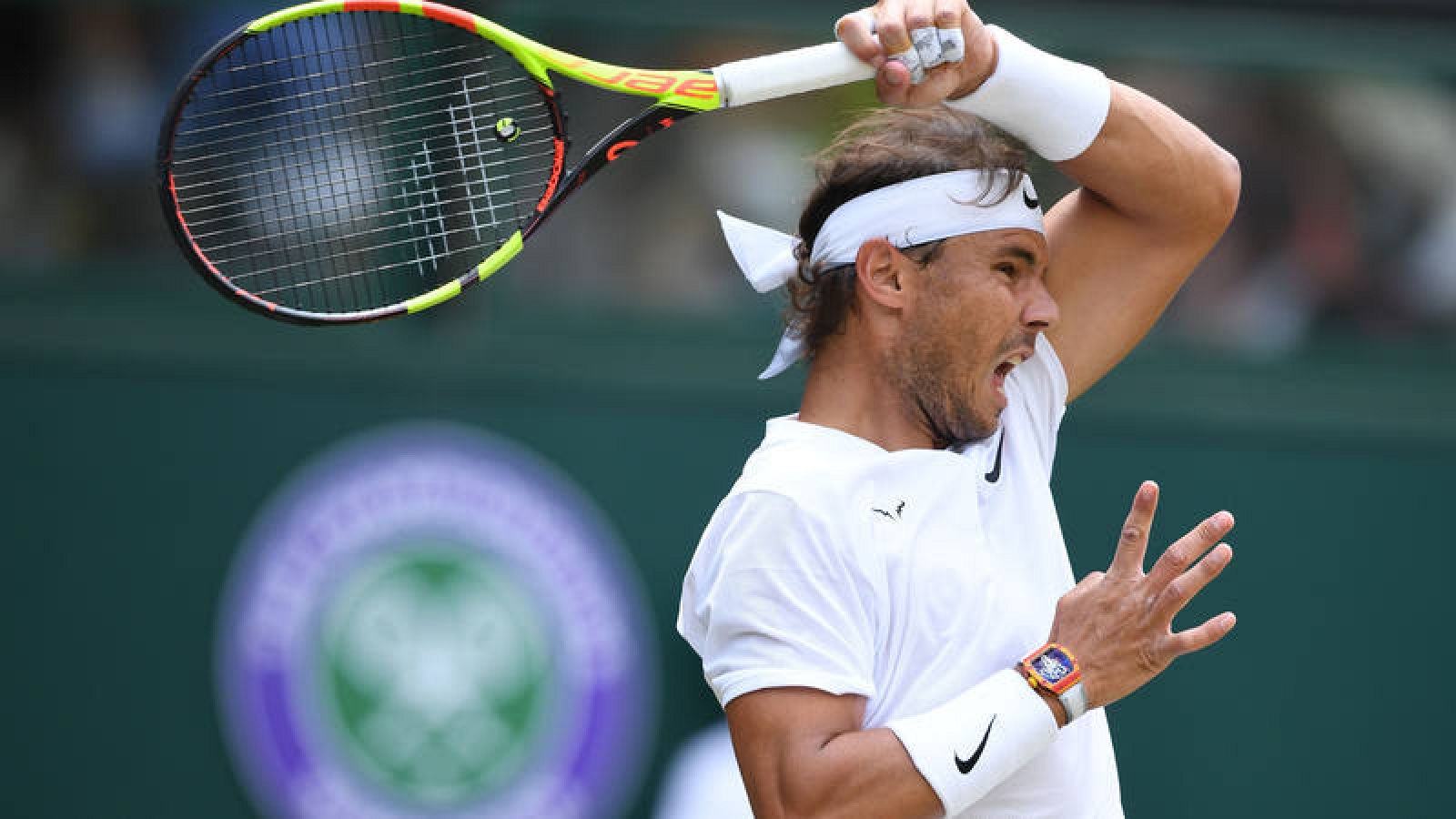Nadal sigue creciendo en Wimbledon y ya está en cuartos 