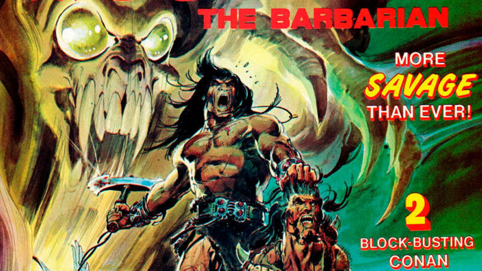 Detalle de una portada de 'Savage tales', de Neal Adams