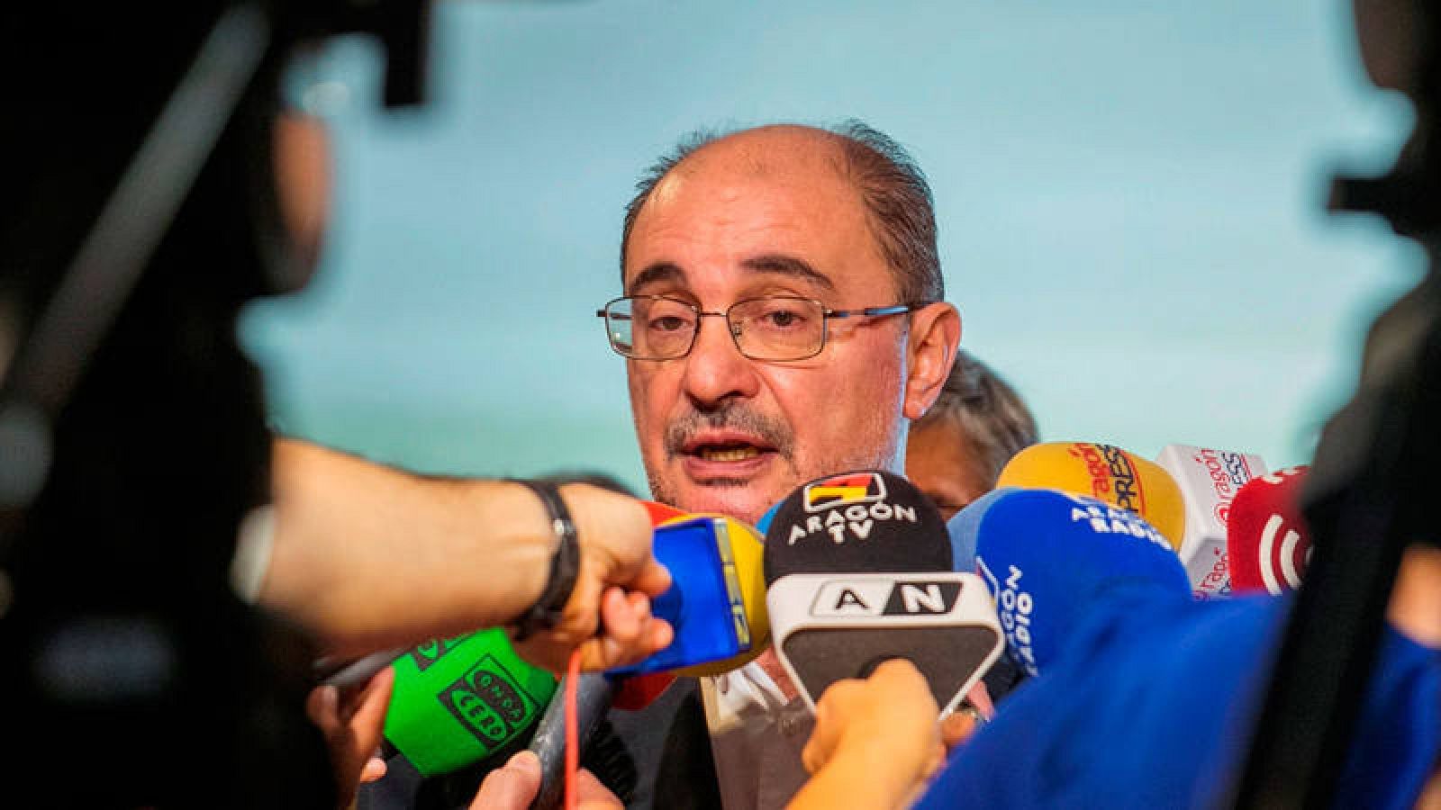 Javier Lambán, presidente en funciones de Aragón