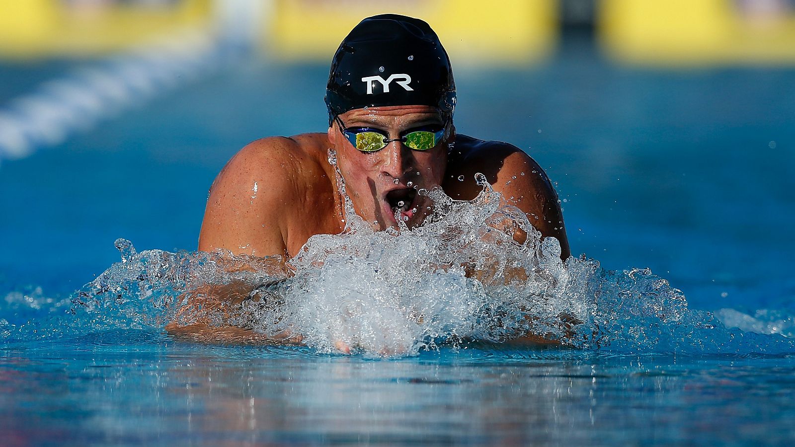 Ryan Lochte, durante la prueba de 200m estilos de Estados Unidos.