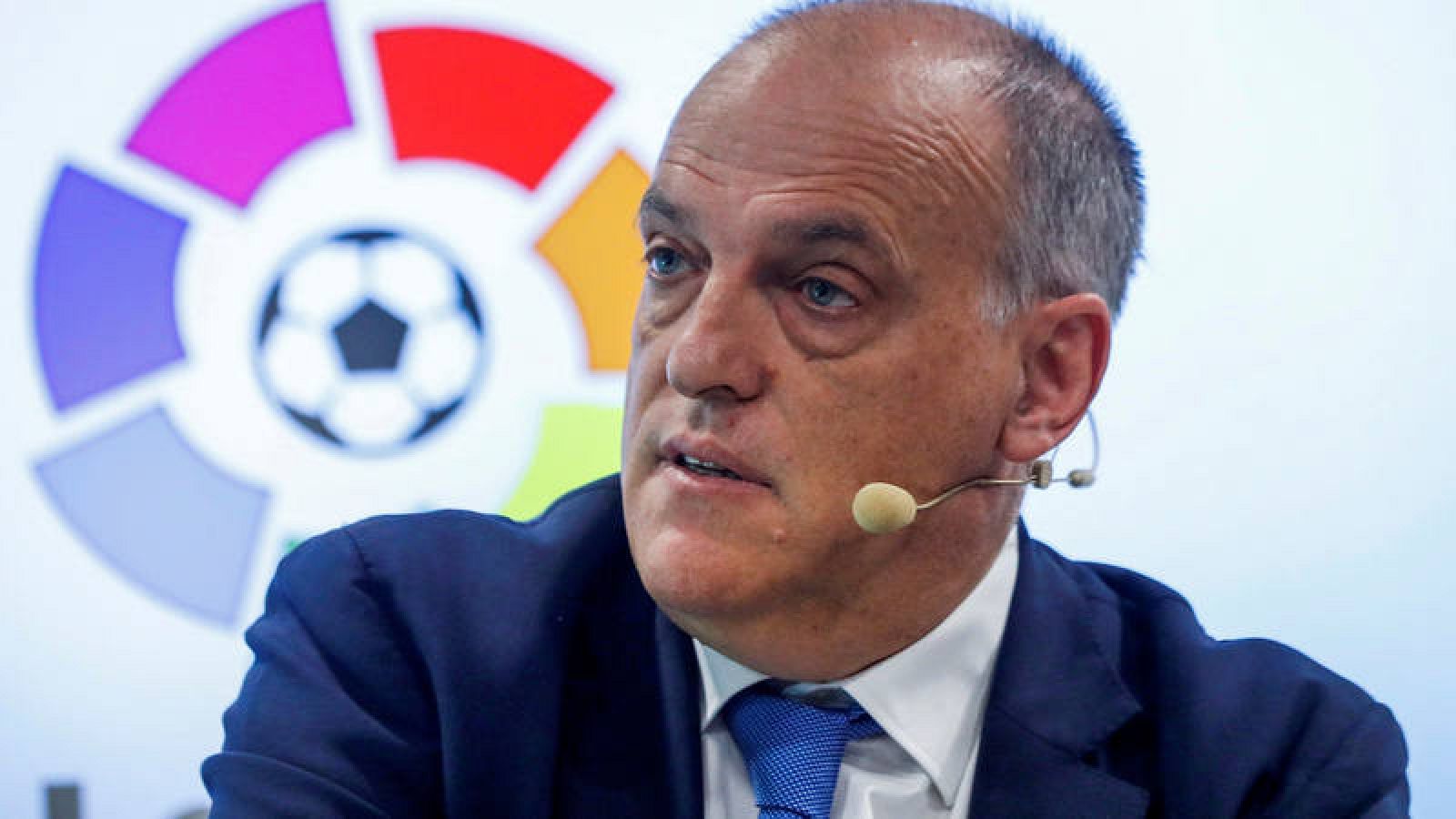 Javier Tebas, en una imagen de archivo.
