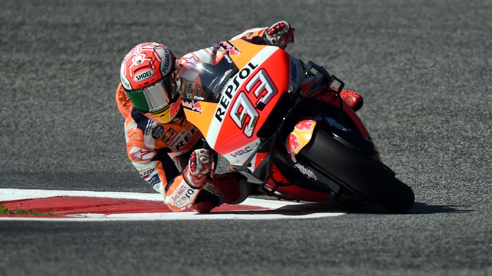 Marc Márquez, en los entrenamientos libres del GP de Austria.