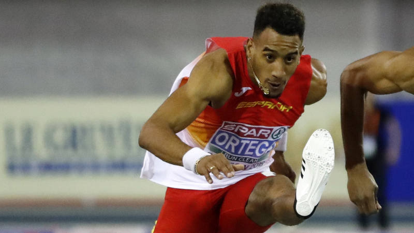 El atleta español de origen cubano Orlando Ortega.