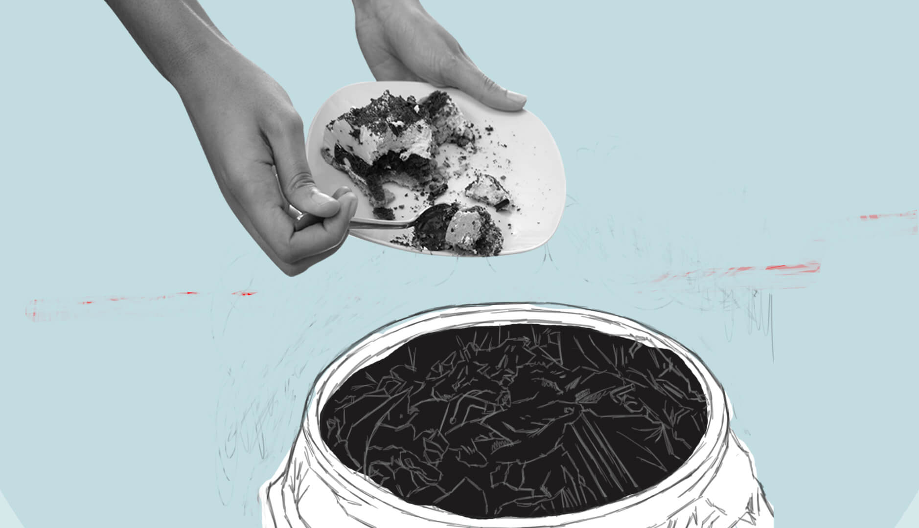 &iquest;Cu&aacute;nta comida tiramos a la basura?