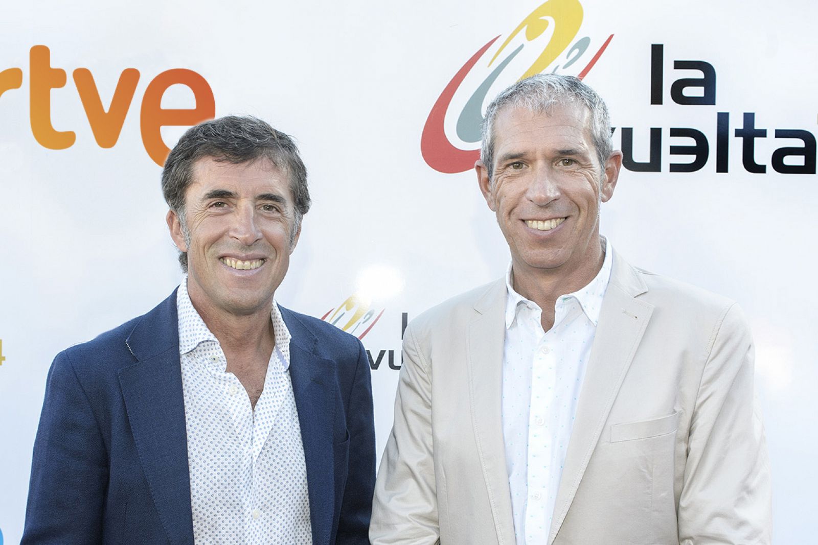 Pedro Delgado y Carlos de Andrés, comentaristas de La Vuelta en RTVE
