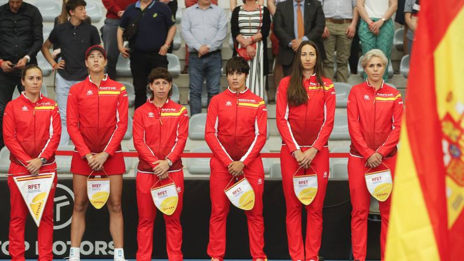 España recibirá a Japón en el 'playoff' de la Copa Federación