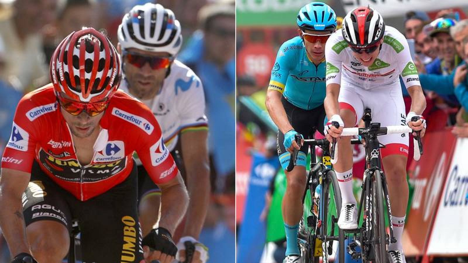 Así llega la Vuelta al tramo decisivo  