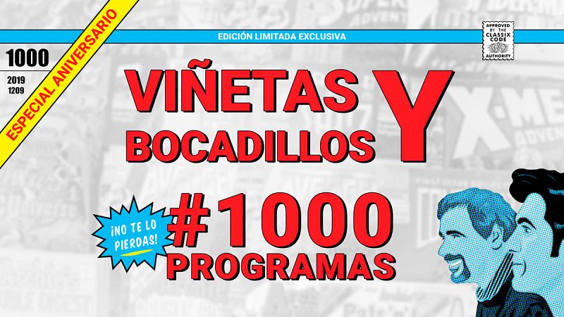 1000 programas de 'Viñetas y bocadillos'