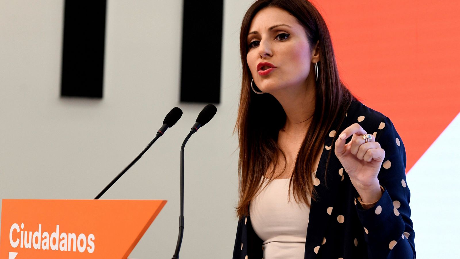 La portavoz de la Ejecutiva de Ciudadanos, Lorena Roldán