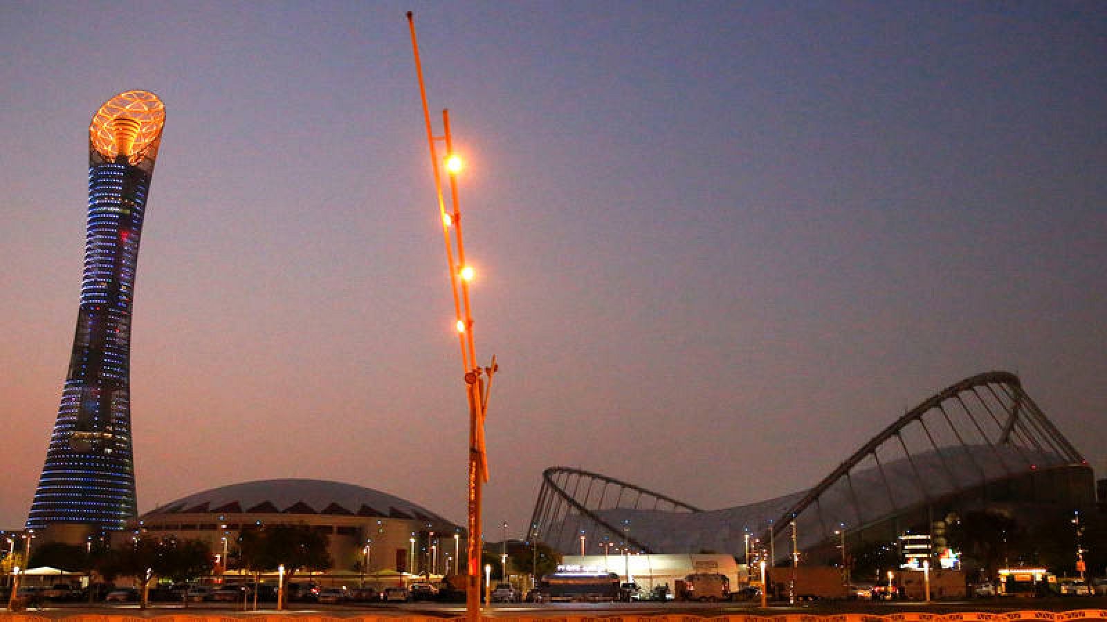 Panorámica del Estadio Internacional Khalifa de Doha.